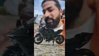 Kawasaki ninja H2 sound in brocks exhaust Ninjah2 kawasakininjah2 viral h2 shorts h2r 400 [upl. by Idihc]