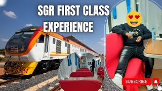 From Nakuru  Nairobi to Mombasa Luxury Train Travel First Class SGR Experience [upl. by Ez]