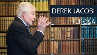 Derek Jacobi  Full QampA  Oxford Union [upl. by Lydell]