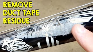 How To Remove Duct Tape Residue Fast And Easy [upl. by Corneille]