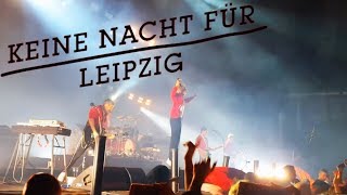 KRAFTKLUB  Hallo Nacht LIVE in der Arena Leipzig 03112017 [upl. by Nessim]