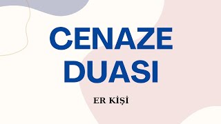 Cenaze Duası  Erkek  صلاة الجنازة [upl. by Eile]