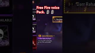 Free Fire voice pack 👍 [upl. by Decker]