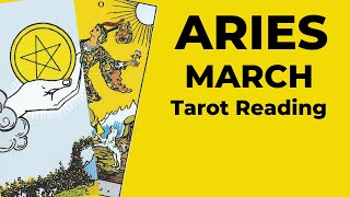 Aries A Celebration Of Abundance And Riches  WOW 💛 March 2024 Monthly Tarot Reading [upl. by Denver]