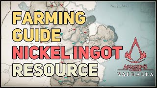 Infinite Nickel Ingot Farm Guide Assassins Creed Valhalla [upl. by Ewnihc912]