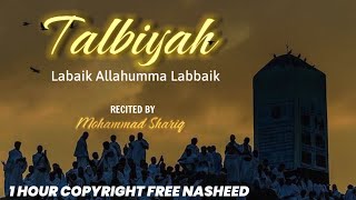 Labbaik Allahumma Labbaik  1 Hour  Talbiyah  HAJJ  No Copyright Nasheed  Ultimate Zikr Series [upl. by Esined]