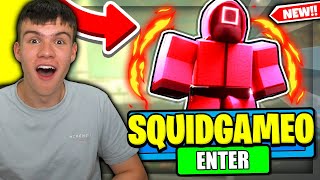 NEW ALL WORKING CODES FOR SQUID GAME O 2022 ROBLOX SQUID GAME O CODES [upl. by Enirtak]