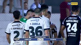 Libertad 00 Olimpia  Fecha 11  Torneo Apertura Paraguay 2024 [upl. by Aisiram]