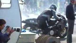 westonzoyland motorcycle sprint crash [upl. by Kinnard]