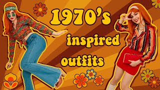 70s Inspired Vintage amp Retro Outfit Ideas  Lookbook [upl. by Inaja]