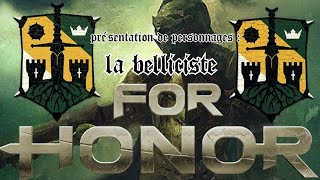 For honor présentation de personnages  la belliciste [upl. by Nylasor]