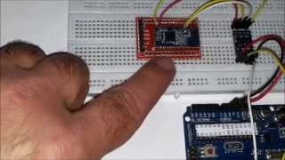 HM10 Bluetooth 40 BLE module setup with Arduino UNIO [upl. by Calle]