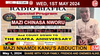 Mazi Chinasa Nworu Live Broadcast Today Wednesday 1st May 2024  Biafra Media [upl. by Deste]