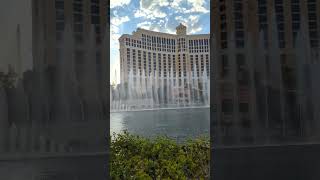 Bellagio Fountain Show Las Vegas lasvegas bellagio [upl. by Anderer]