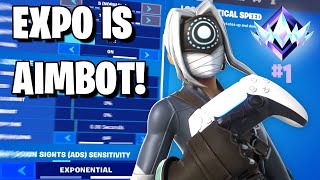 Pro Player Reet has Aimbot  Best Exponential Settings for Insane Aim in Fortnite Season 4 [upl. by Eadmund]