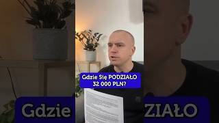 Gdzie Się PODZIAŁO 32 000 PLN [upl. by Auohc356]