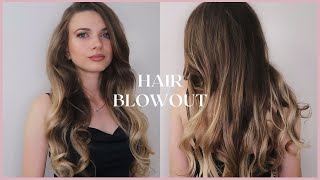 BIG BOUNCY BLOWOUT USING DYSON AIRWRAP  Tutorial [upl. by Theron]