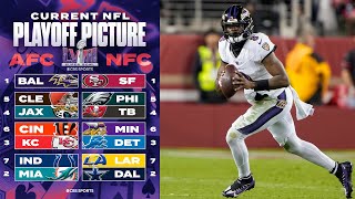 NFL Playoff Picture UPDATED Will the Ravens REMAIN ON TOP as the No 1 seed  CBS Sports [upl. by Nirej]