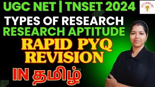 TYPES OF RESEARCH  RESEARCH APTITUDE UGC NET 2024 PAPER 1  TNSET 2024 [upl. by Ailey]