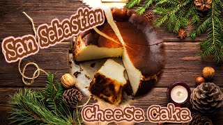 San Sebastian Cheesecake Burnt Basque Cheesecake Recipe 🍰RoshniesbakeB [upl. by Ojoj]