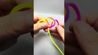 Master This Simple Paracord Bracelet Knot in 10 SECOND paracordbracelet [upl. by Bonne]