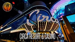 Circa Resort Hotel Walkthrough  Las Vegas [upl. by Fasto]