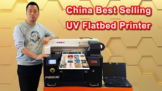 2020 New UV Flatbed Printer A4 A3 A2 A1 Size UV Printer Driect Print All Material 30 off Now [upl. by Zantos]