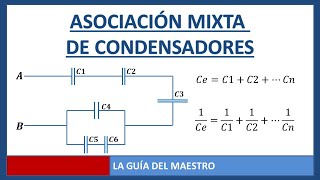 Ejercicio de asociación mixta de condensadores [upl. by Deraj928]