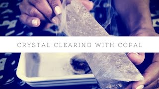 How to Clear your Crystals with Copal Incense [upl. by Etta]