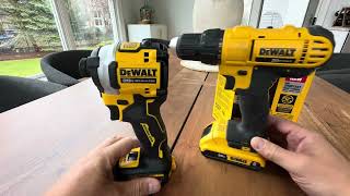 Dewalt 20v Brushless Motor Impact Drill [upl. by Assylem]