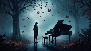 Dark Melancholic Piano with Rain drops  Mystery amp Sad Ambiance music [upl. by Apgar657]