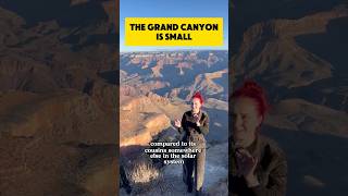 How small is the Grand Canyon compared to the biggest canyon in the solar system [upl. by Eenolem]