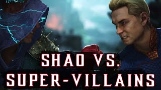 Shao Kahn VS Homelander amp OmniMan  Mortal Kombat 1 General Shao Gameplay Mavado Kameo [upl. by Reteip906]