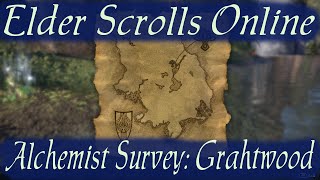 Alchemist Survey Grahtwood Elder Scrolls Online [upl. by Ebarta984]