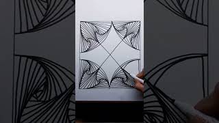 Make spiral drawing in easy way [upl. by Cazzie]