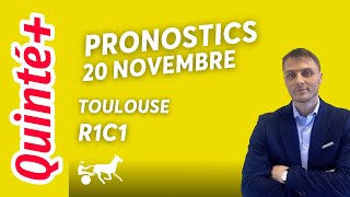 PRONOSTICS QUINTÉ DU MERCREDI 20 NOVEMBRE À TOULOUSE  IBIKI DE HOUELLE VISE LULTIME ÉTAPE DU GNT [upl. by Tammi]