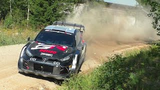 Rally Finland 2024  Test Elfyn Evans [upl. by Rebeca675]