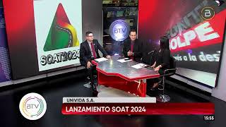 Lanzan el SOAT 2024 para su comercialización a nivel nacional [upl. by Emmerich]