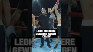 Leon Machere Gewinnt gegen CemTV boxen boxing fight cemtv leonmachere kampf kämpfer [upl. by Laval263]