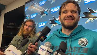 Liljegren on Sharks Debut Getting Up to Speed [upl. by Akinot]