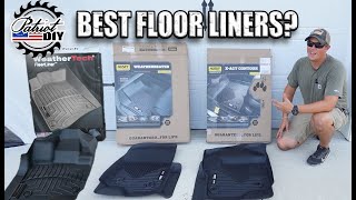 Best Floor Mats Weathertech Floor Liners vs Husky Liners [upl. by Maccarone]