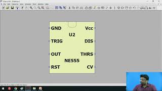 Simulation of Monostable Multivibrator using IC 555 [upl. by Ellesor]