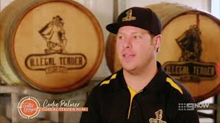 Channel 9 features our BenchMARK Bottle Labeller Illegal Tender Rum Co [upl. by Repip]