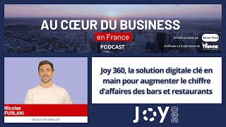 JOY  La solution digitale clé en main pour augmenter le chiffre d’affaires des bars amp restaurants [upl. by Doughty450]