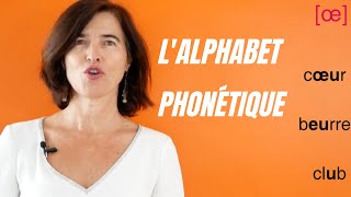 Lalphabet phonétique en français  French for beginners [upl. by Tehc725]