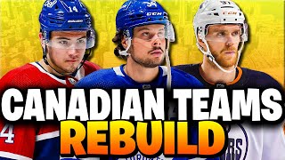 Winning Every Canadian Team A Stanley Cup [upl. by Kam752]