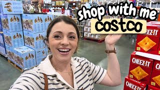 HUGE Costco Shop with Us  Our goto quick dinnerslunches  Christmas stuff [upl. by Enialedam791]