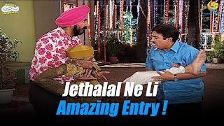 Jethalal Ne Li Amazing Entry   Taarak Mehta Ka Ooltah Chashmah  तारक मेहता का उल्टा चश्मा [upl. by Llesig385]