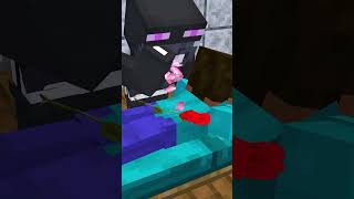 Steve and Alex mixed up massage  minecraft animation shorts [upl. by Lilithe]