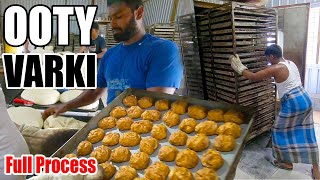 OOTY Varkey Special Baking Recipe  Factory Making FULL Process  Food Works [upl. by Imerej]